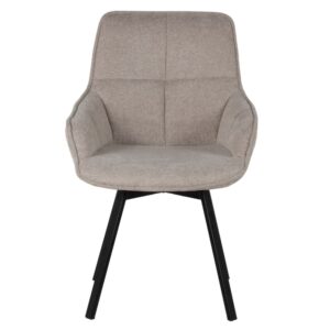 Wohnli Möbelsuche - Stuhl 2er Set drehbar aus Stoff