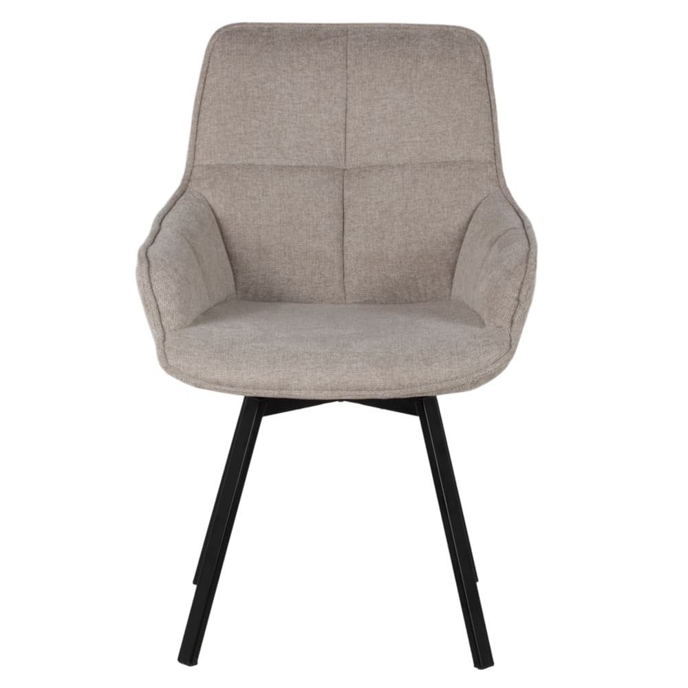 Wohnli Möbelsuche - Stuhl 2er Set drehbar aus Stoff