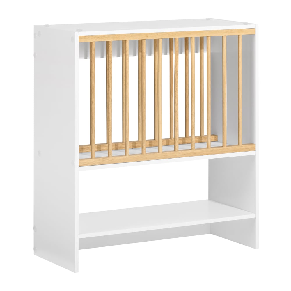 wohnli-moebel-suche-M23087736 Wohnli Möbelsuche - Küchenregal mit einem Fach für 11 Teller Holz Weiß