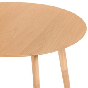 wohnli-moebel-suche-M23093044-1 Esstisch 100 mit Eichenbeinen und Eichenholzplatte 100x75x100cm Holz Braun Koketto Home Möbel Esszimmermöbel Esstische