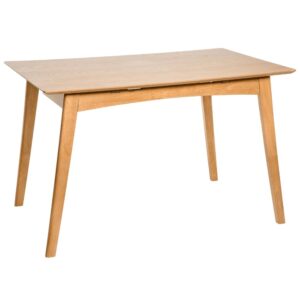 Klappbarer Küchentisch mit Eichenholzplatte. 50x75x120cm Holz Braun Koketto Home Möbel Esszimmermöbel Esstische