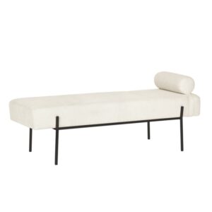 wohnli-moebel-suche-M23093062 Wohnli Möbelsuche - Beige gepolsterte Bank mit schwarzen Beinen.