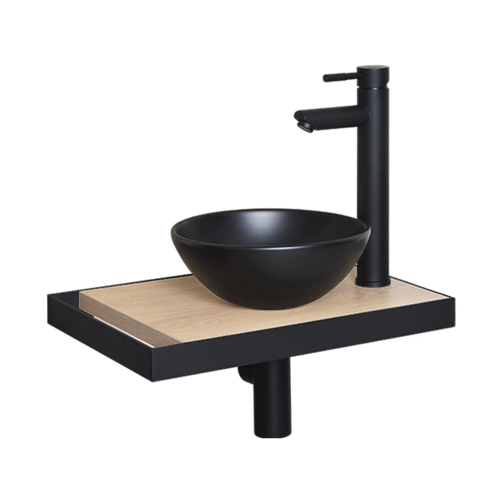 Wohnli Möbelsuche - Slimline Waschbecken + Becken + Wasserhahn