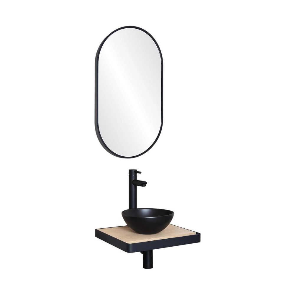 Wohnli Möbelsuche - Slimline Waschbecken + Waschbecken + Spiegel