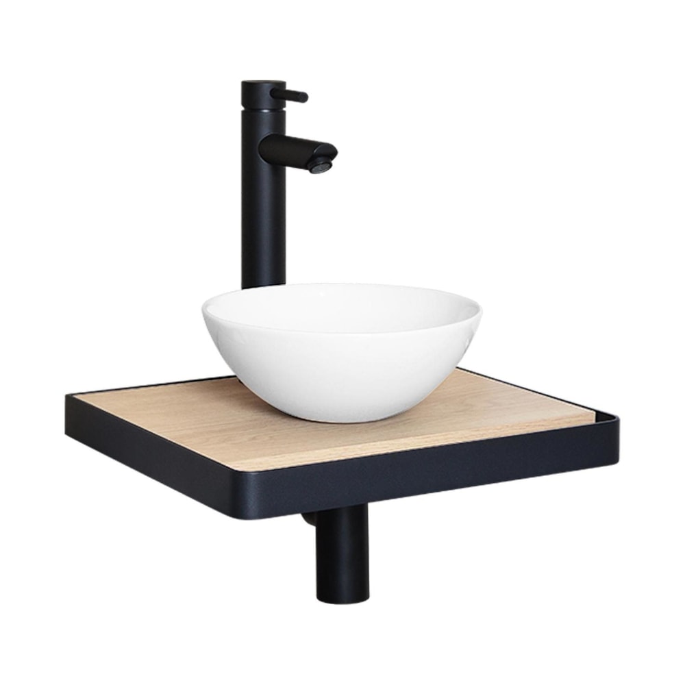 Wohnli Möbelsuche - Slimline Waschbecken + Becken + Wasserhahn