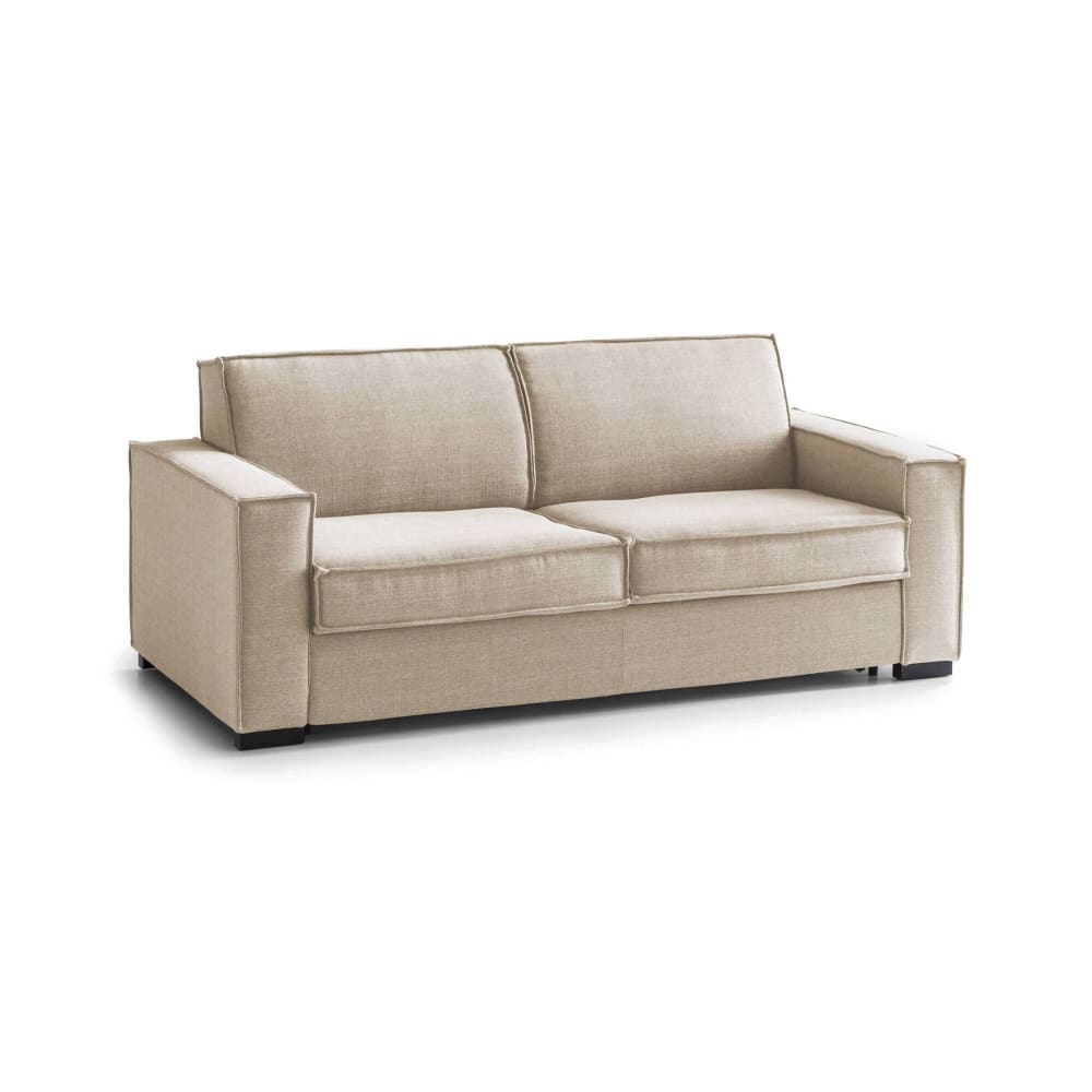 wohnli-moebel-suche-M23095428 Wohnli Möbelsuche - 2-Sitzer-Schlafsofa aus beigem Stoff