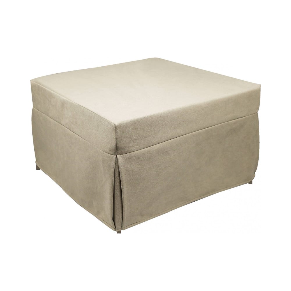 wohnli-moebel-suche-M23095512 Wohnli Möbelsuche - Pouf aus Stoff beige 80x78 cm