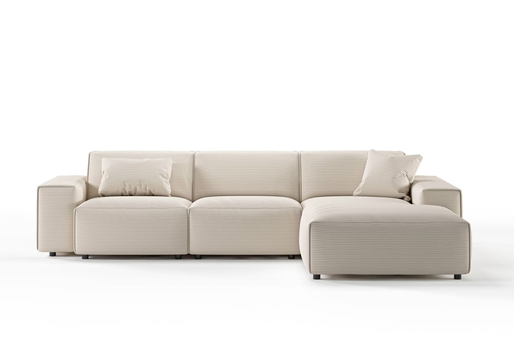 Wohnli Möbelsuche - Ecksofa aus Cord