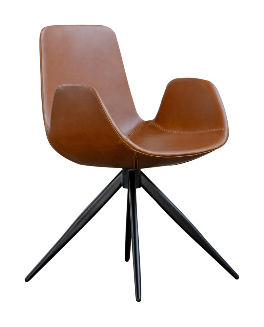 Wohnli Möbelsuche - Drehbarer Stuhl aus Kunstleder