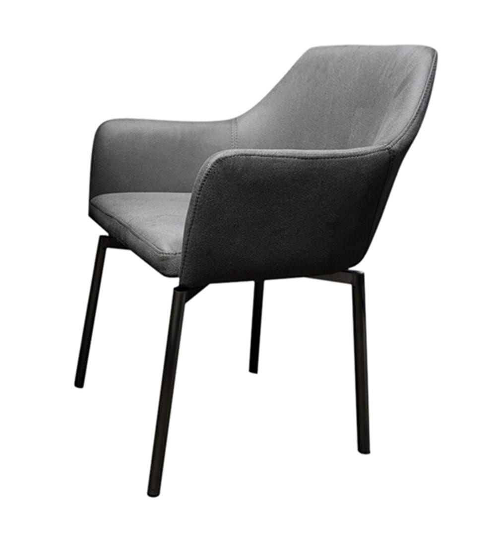 Wohnli Möbelsuche - Drehbarer Stuhl aus Microfaser