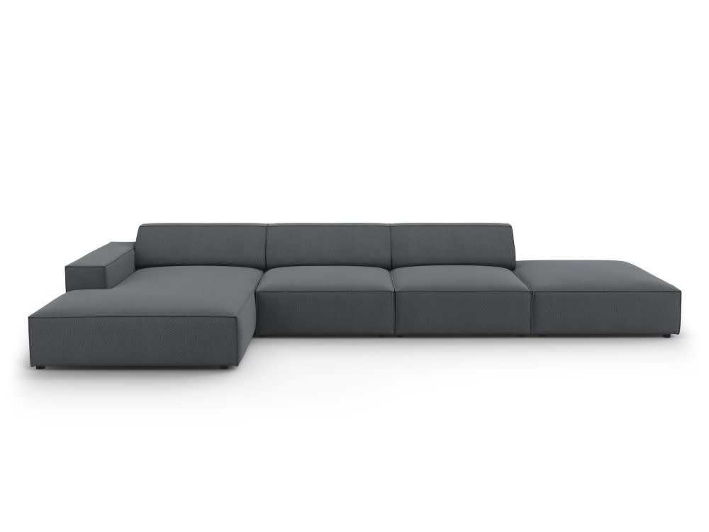 wohnli-moebel-suche-M23101203 Wohnli Möbelsuche - 5-Sitzer Ecksofa links aus strukturiertem Stoff