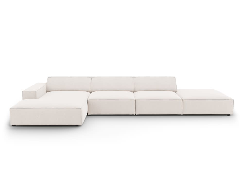 wohnli-moebel-suche-M23101212 Wohnli Möbelsuche - 5-Sitzer Ecksofa links aus strukturiertem Stoff