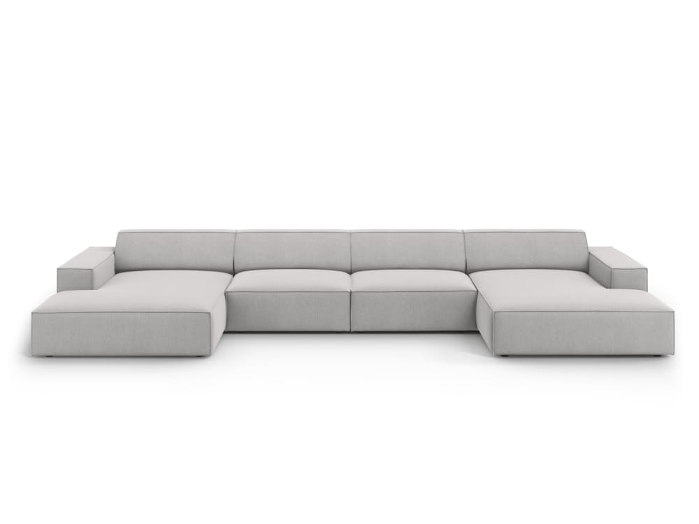 wohnli-moebel-suche-M23101213 Wohnli Möbelsuche - 6-Sitzer Panorama-Sofa aus strukturiertem Stoff