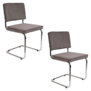 wohnli-moebel-suche-M23102409 Wohnli Möbelsuche - 2er-Set Esszimmerstühle aus Samt