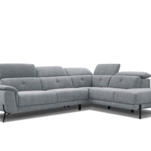 Wohnli Möbelsuche - Ecksofa 5-Sitzer mit verstellbare Kopfstützen