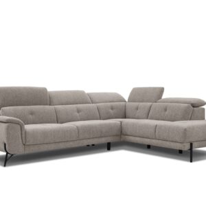 Wohnli Möbelsuche - Ecksofa 5-Sitzer mit verstellbare Kopfstützen