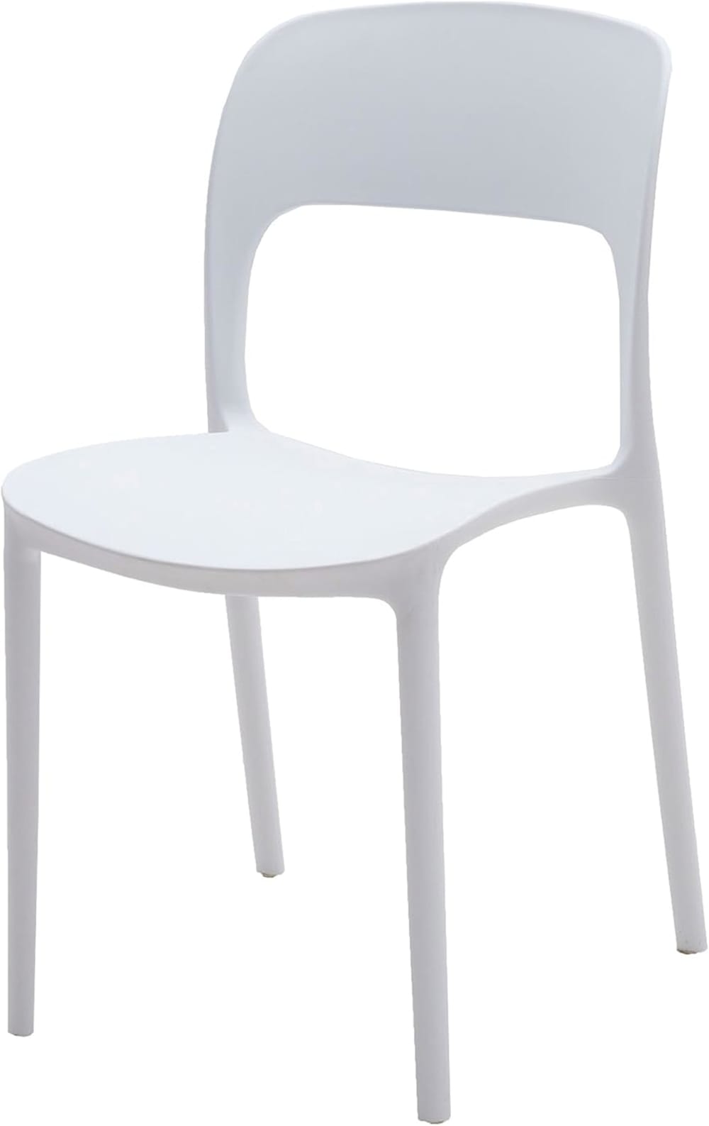 wohnli-moebel-suche-M23116410 Wohnli Möbelsuche - Set mit 4 weißen Stühlen aus Polypropylen