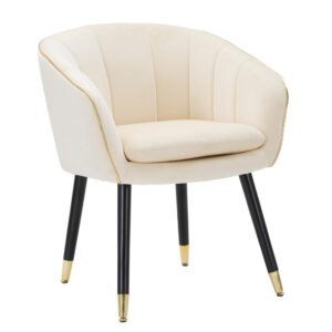 wohnli-moebel-suche-M23116697 Wohnli Möbelsuche - Beigefarbener Stoffsessel mit goldfarbenen Details
