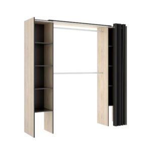 Wohnli Möbelsuche - Großer Kleiderschrank in Eichenholzoptik