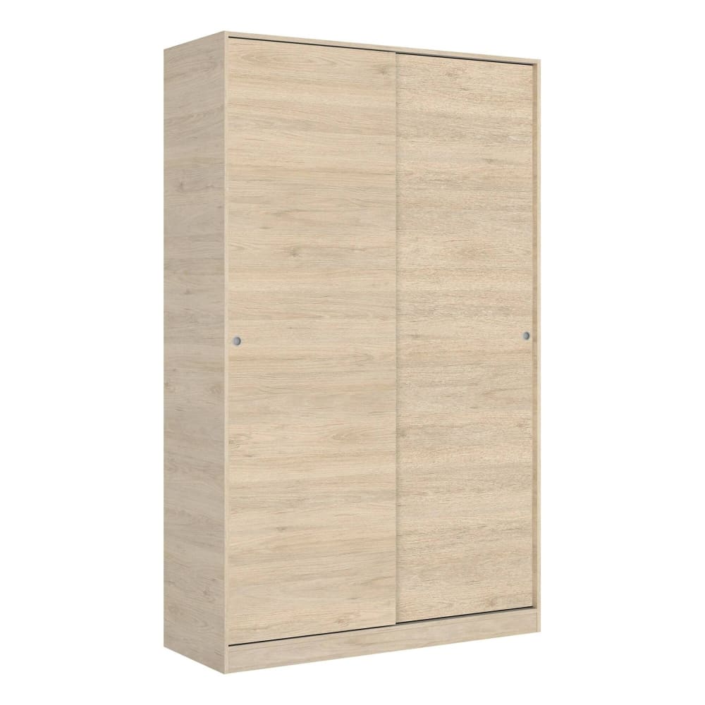 Wohnli Möbelsuche - Kleiderschrank 2 Türen mit Eichenholzeffekt 120x50h204 cm
