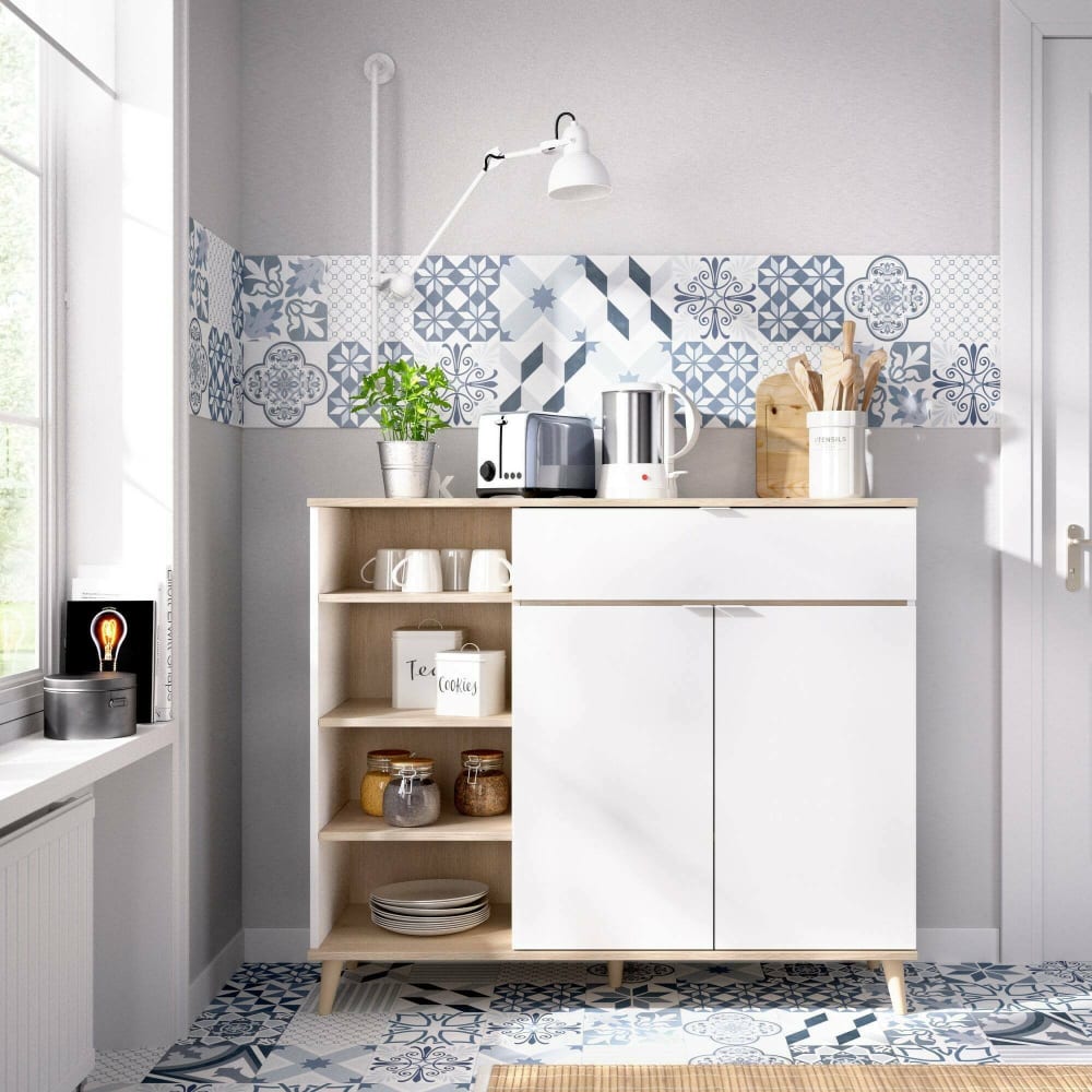 Eiche 120x40h102 cm