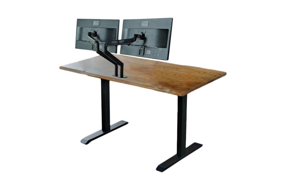 wohnli-moebel-suche-M23119386 Wohnli Möbelsuche - Höhenverstellbarer Bürotisch mit Monitorhalterung
