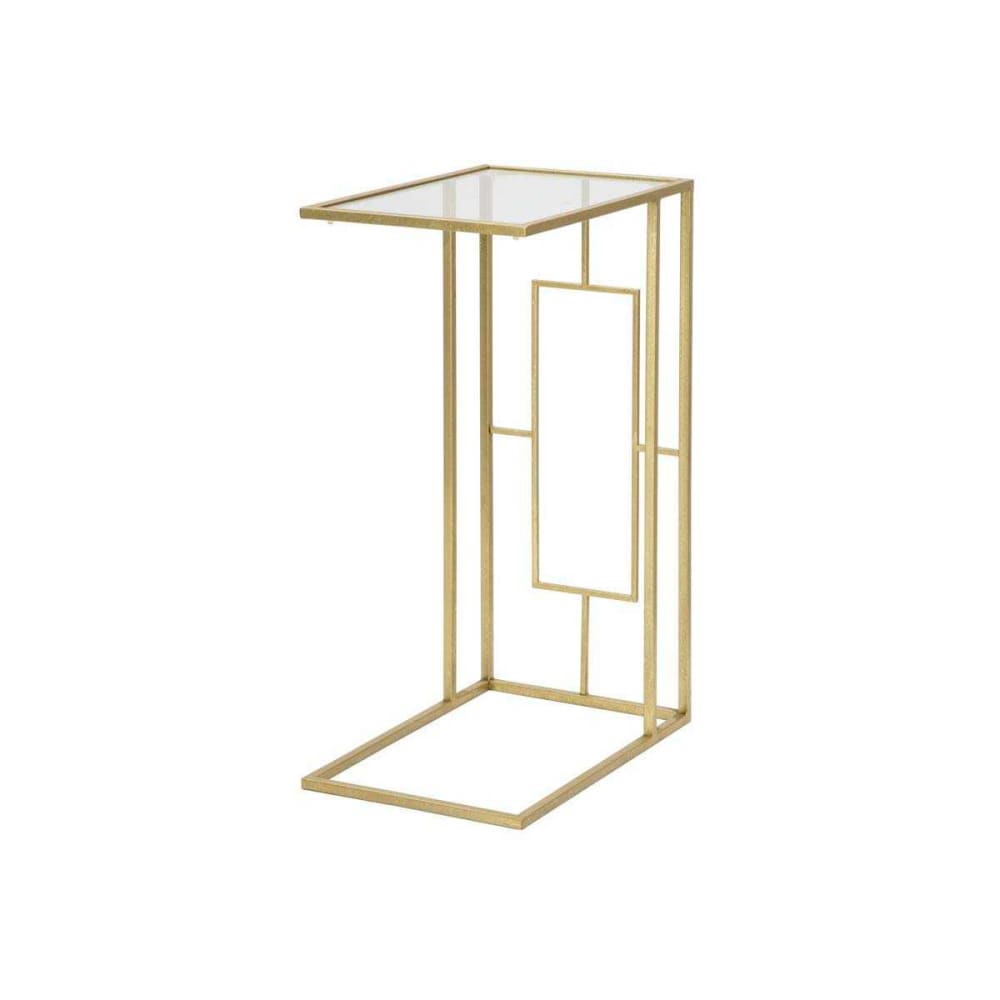 wohnli-moebel-suche-M23120003 Wohnli Möbelsuche - Geometrischer Couchtisch aus Metall cm 40