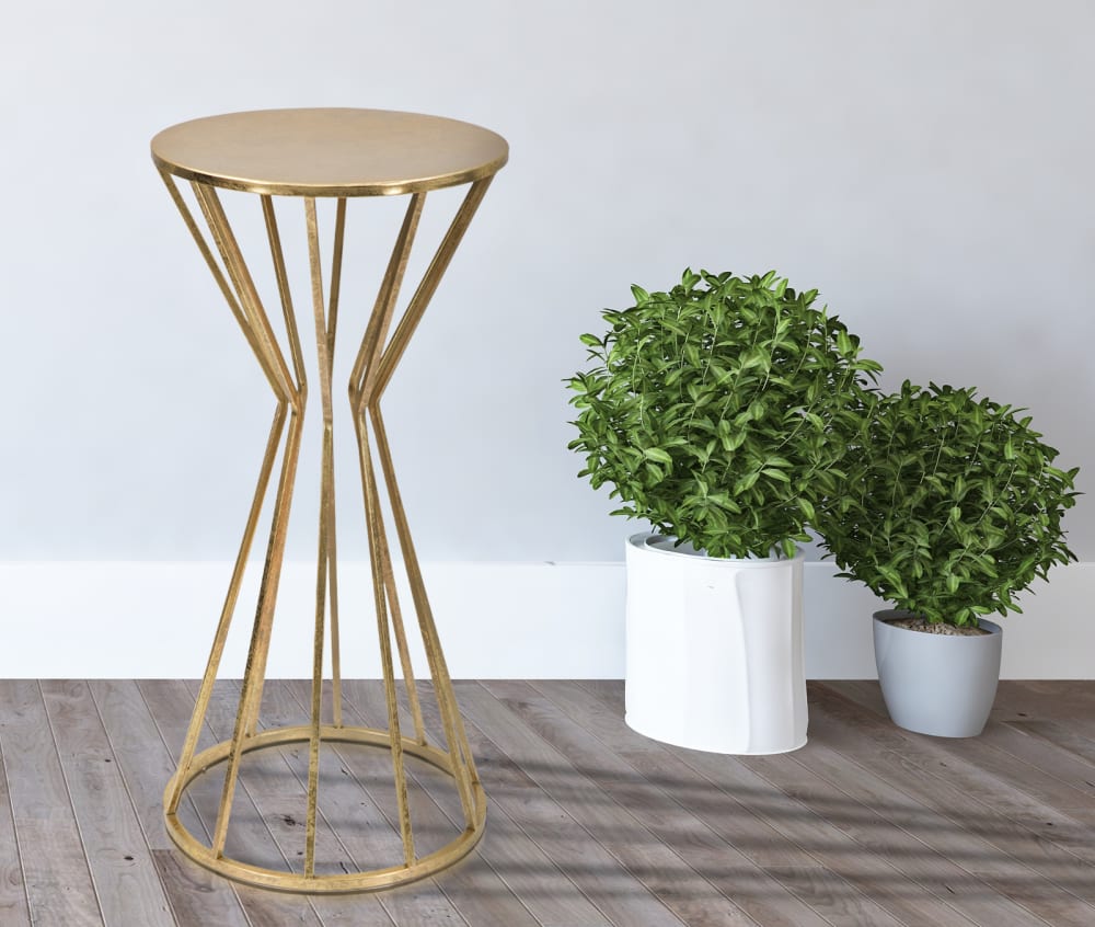 wohnli-moebel-suche-M23120409-1 Couchtisch rund Metall gold Ø cm 38x80 38x80x38cm Metall Gold Mauro Ferretti Möbel Wohnzimmermöbel Beistelltische