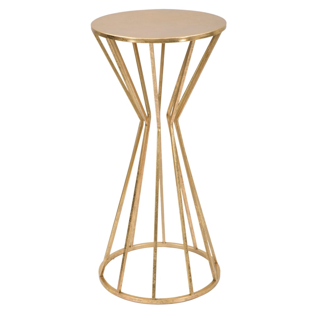 wohnli-moebel-suche-M23120409 Wohnli Möbelsuche - Couchtisch rund Metall gold Ø cm 38x80
