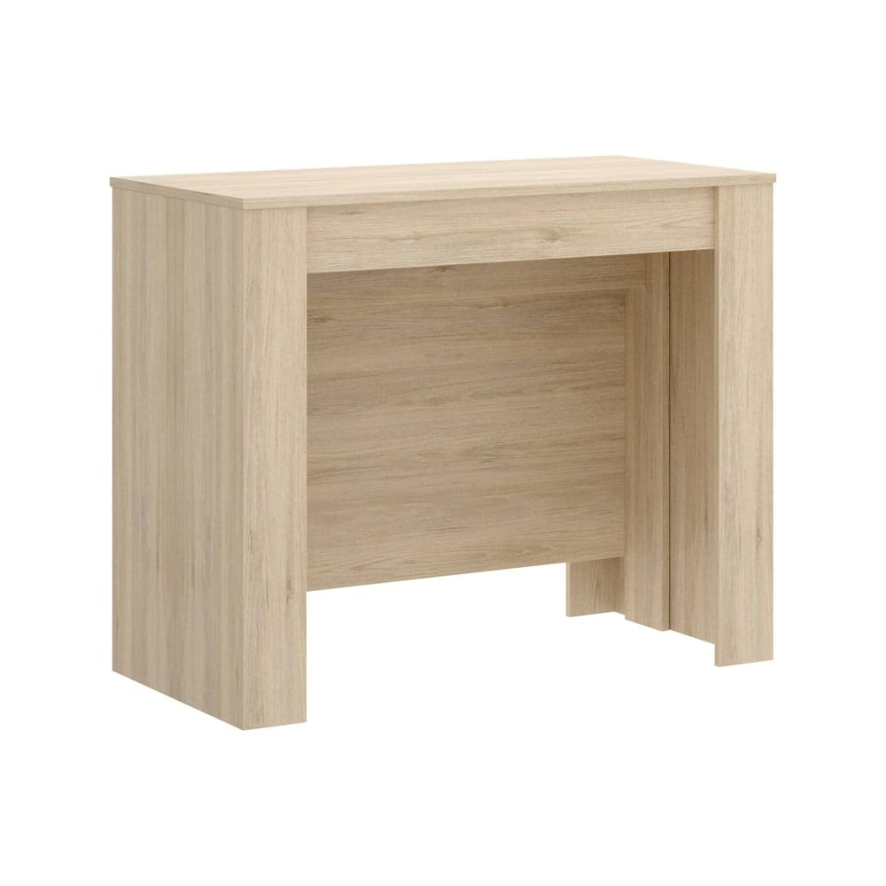 Wohnli Möbelsuche - Ausziehbare Konsole mit Eichenholzeffekt 239x90h77 cm