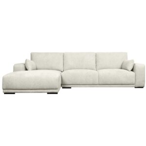 wohnli-moebel-suche-M23126923-1 3-Sitzer Ecksofa Stoffbezug Beige 105x85x305cm Stoff Beige Furnhouse Sofas und Sessel Sofas Ecksofas