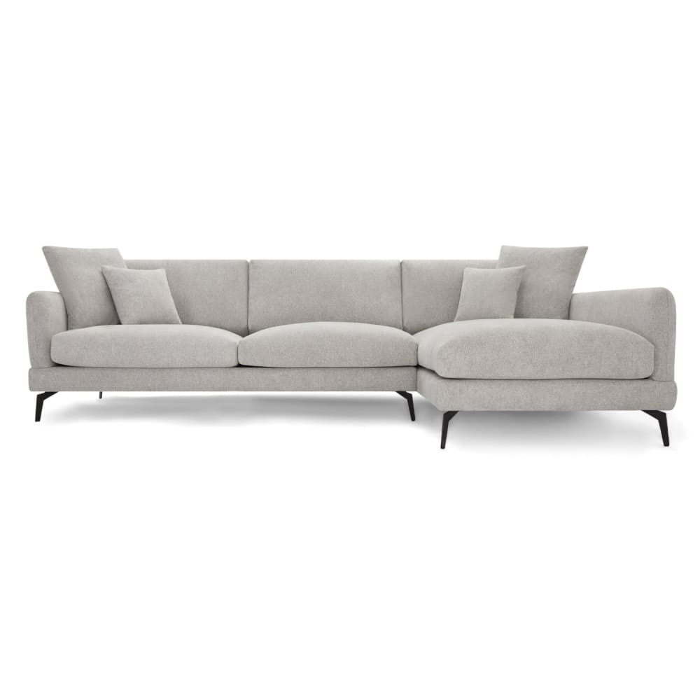 wohnli-moebel-suche-M23127004 Wohnli Möbelsuche - 3-Sitzer Ecksofa Stoffbezug Grau