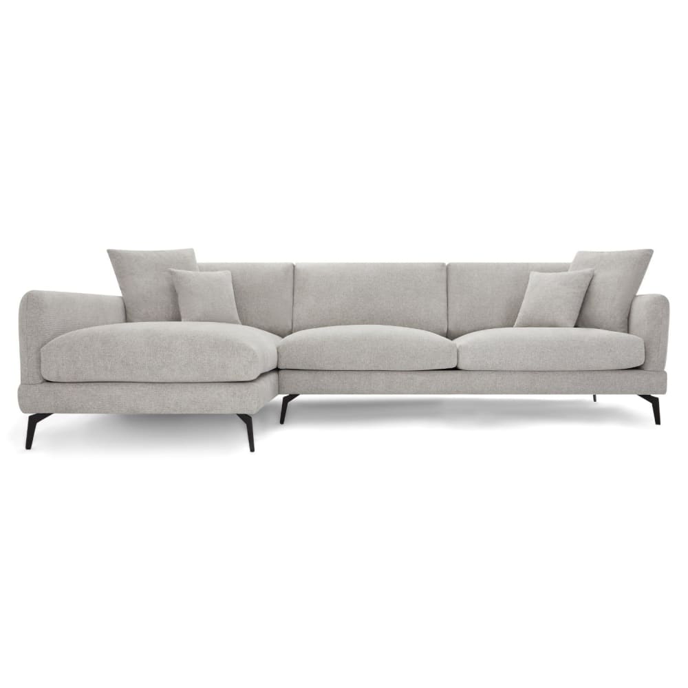 wohnli-moebel-suche-M23127007 Wohnli Möbelsuche - 3-Sitzer Ecksofa Stoffbezug Grau