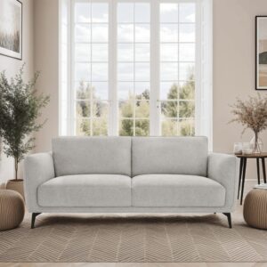 wohnli-moebel-suche-M23127040-1 3-Sitzer Sofa Stoffbezug Grau 85x85x197cm Stoff Grau Furnhouse Sofas und Sessel Sofas 2-Sitzer-Sofas & 3-Sitzer-Sofas