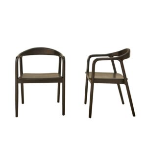 wohnli-moebel-suche-M23127055 Wohnli Möbelsuche - Set aus 2 Stühlen aus massivem Teakholz schwarz