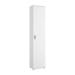 wohnli-moebel-suche-M23128579 Wohnli Möbelsuche - Mehrzweckschrank 1 Tür mit weißem Holzeffekt 39x35h190 cm