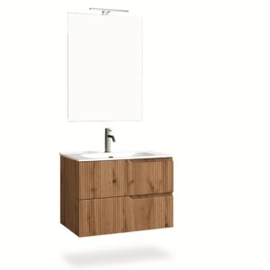 wohnli-moebel-suche-M23129531 Wohnli Möbelsuche - 4-teiliger Badezimmerschrank aus Eichen-MDF