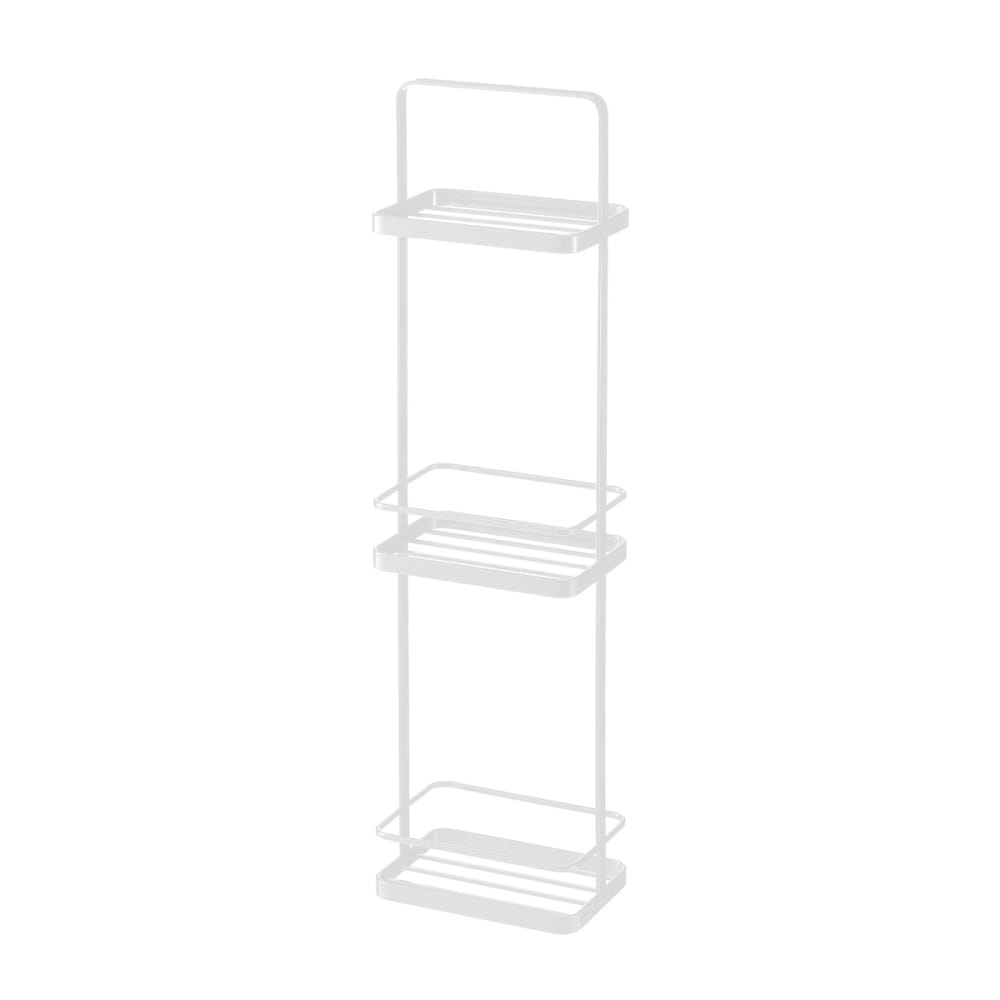wohnli-moebel-suche-M23129637 Wohnli Möbelsuche - Badezimmerregal mit 3 Ebenen - H67 cm - Weiß