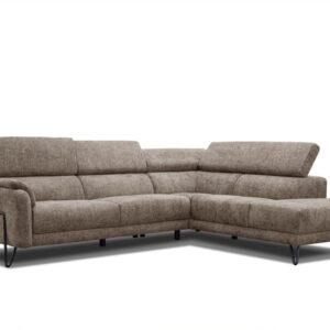 Wohnli Möbelsuche - Ecksofa 5-Sitzer mit verstellbare Kopfstützen