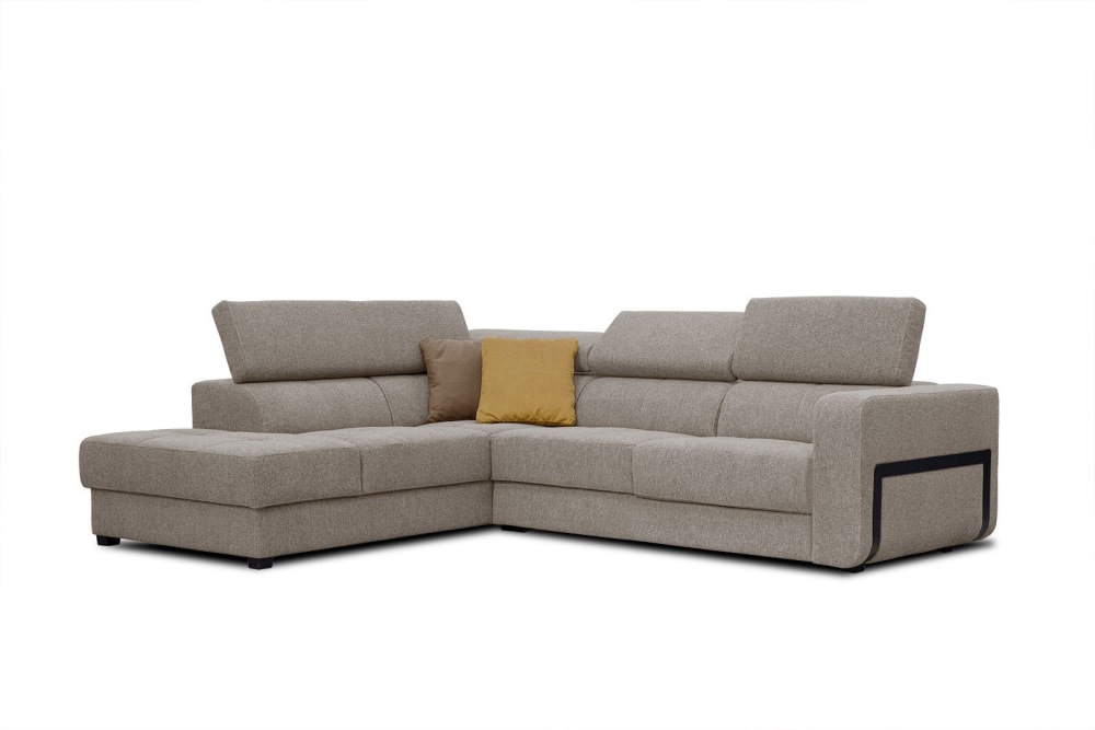 Wohnli Möbelsuche - Ecksofa 5-Sitzer mit verstellbare Kopfstützen