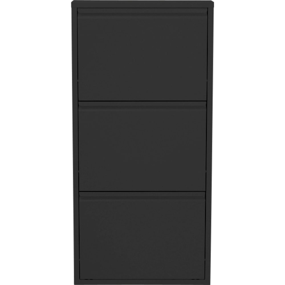 wohnli-moebel-suche-M23134719 Wohnli Möbelsuche - Schuhkipper mit 3 Fächern aus Stahl in Schwarz