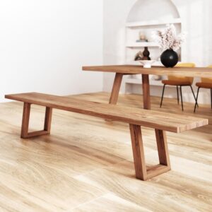 wohnli-moebel-suche-M23135054-1 Recycelte Teakholzbank 240 cm 240x45x40cm Holz Braun Maison Pavane Möbel Esszimmermöbel Sitzbank und Holzbank