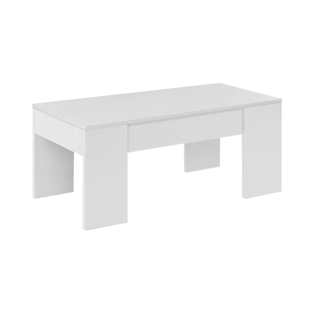 wohnli-moebel-suche-M23135277 Wohnli Möbelsuche - Glänzend weißer Couchtisch in Holzoptik