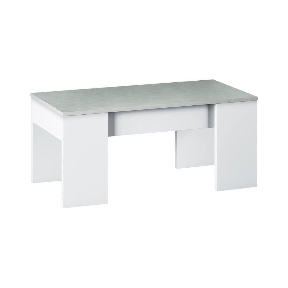 wohnli-moebel-suche-M23135278 Wohnli Möbelsuche - Weißer Couchtisch in Holzoptik