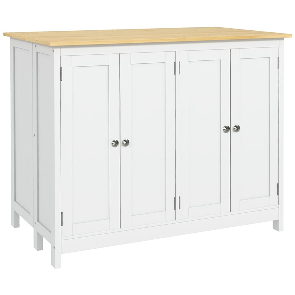 wohnli-moebel-suche-M23138778 Wohnli Möbelsuche - Ens. îlot central cuisine 2 tabourets de bar blanc aspect bois clair