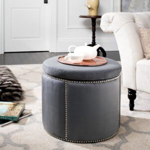 Wohnli Möbelsuche - Pouf aus sperrholz grau