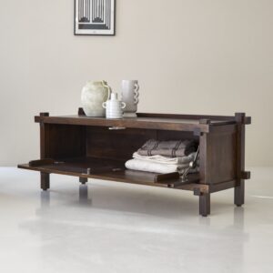 120x48x40cm Holz Braun Tikamoon Möbel Wohnzimmermöbel TV-Möbel