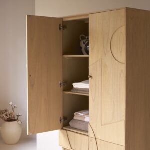 wohnli-moebel-suche-M23142192-1 Anrichte aus Mindiholz 90 cm 90x180x45cm Holz Beige Tikamoon Möbel Esszimmermöbel Sideboards, Highboards & niedrige Anrichten