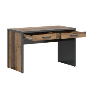 Holzoptik und Grau