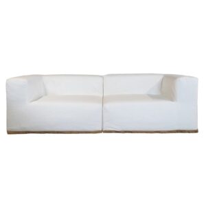 wohnli-moebel-suche-M23144903 Wohnli Möbelsuche - Indoor-Sofa modular und abnehmbar mit Jutefransen 3 Sitzer